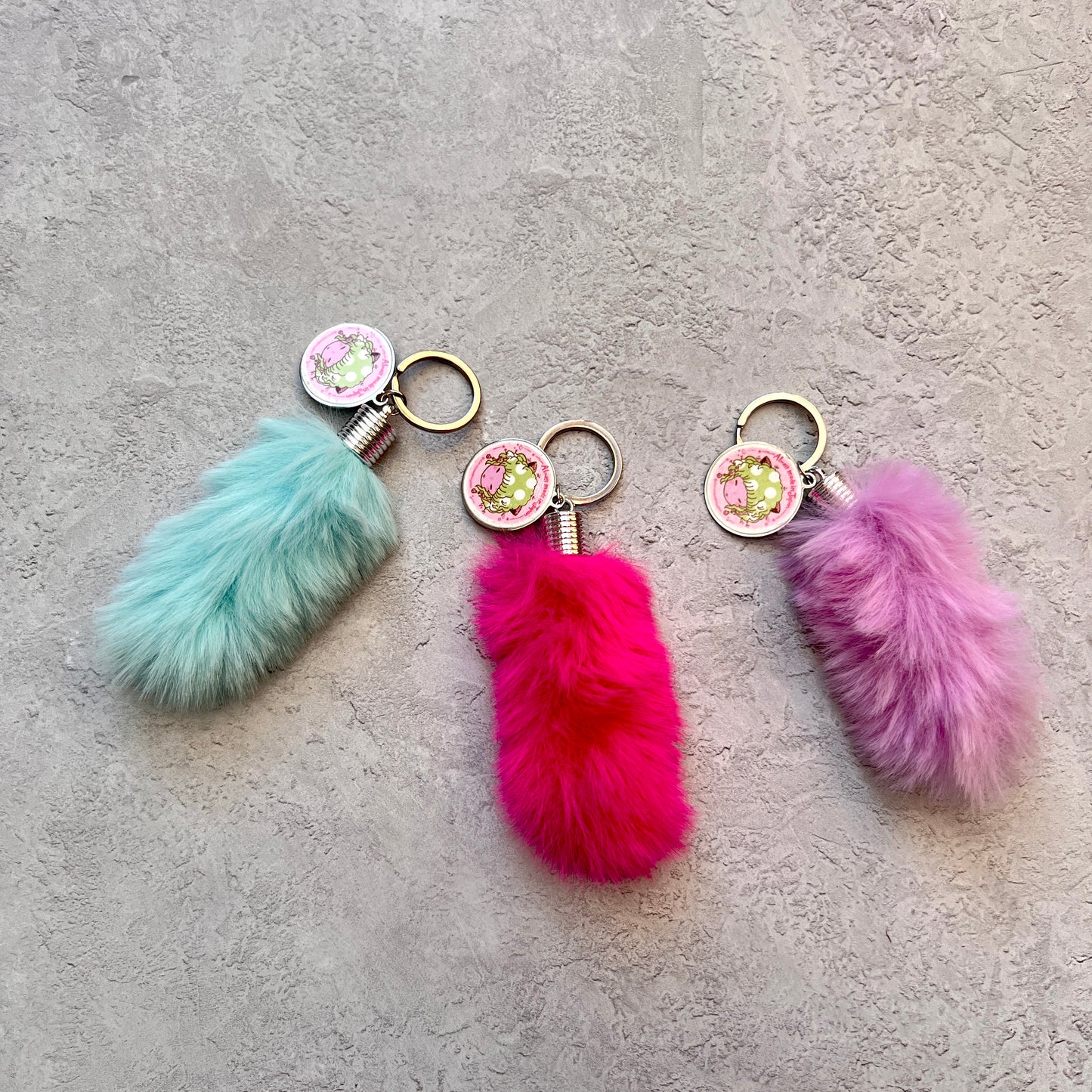 Cat tail Key Chain