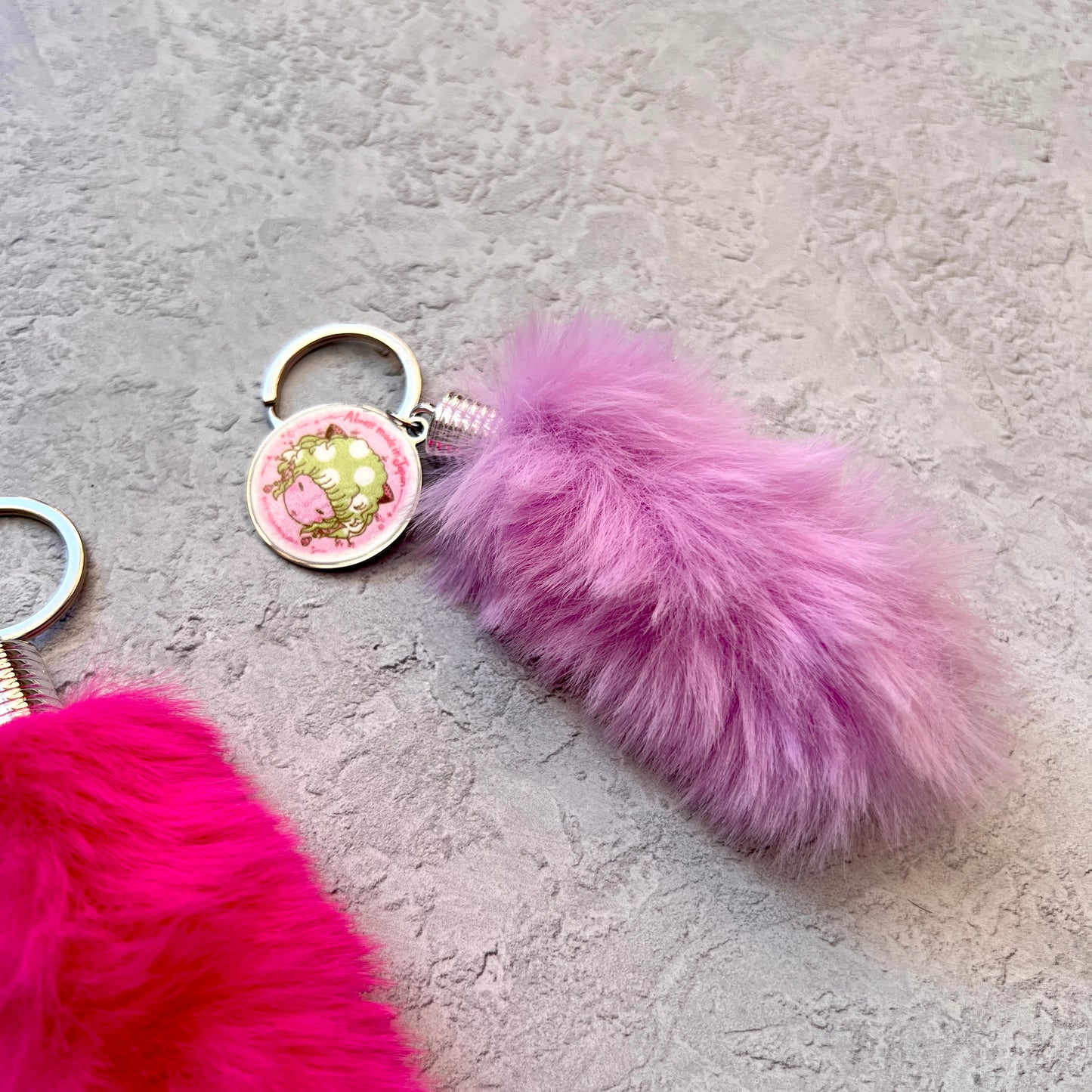 Cat tail Key Chain