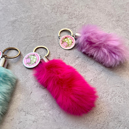 Cat tail Key Chain