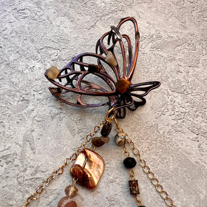 Butterfly hair Grip