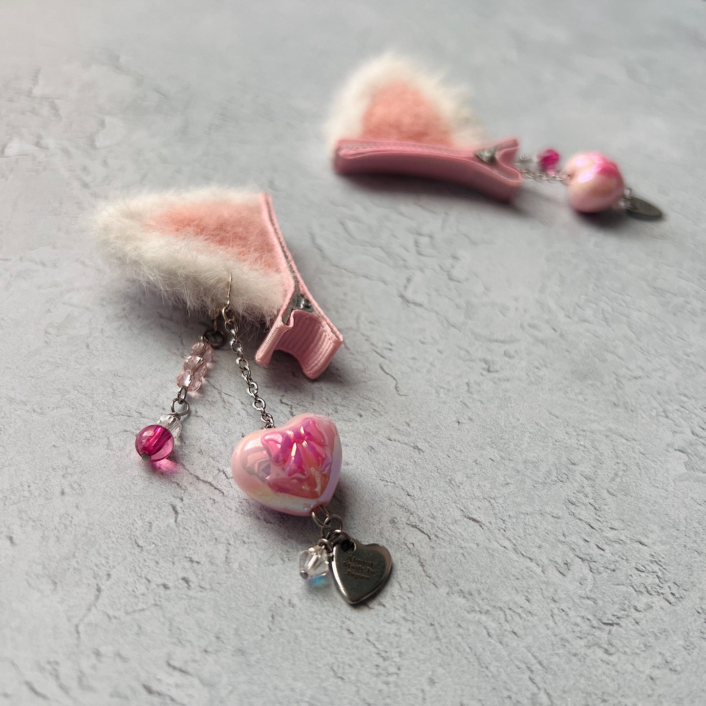 Cat ears hair clips