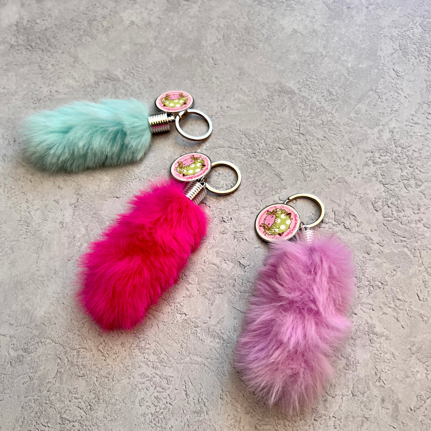 Cat tail Key Chain