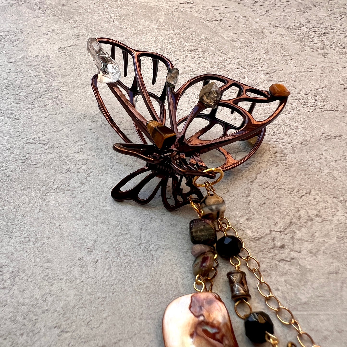 Butterfly hair Grip