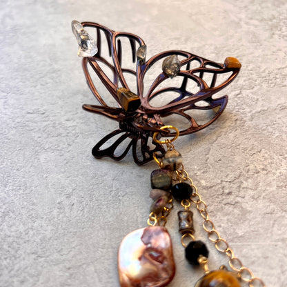 Butterfly hair Grip